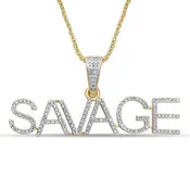 10K 0.31- 0.37CT D- SAVAGE CHARM