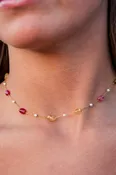 Allie Necklace-Gold