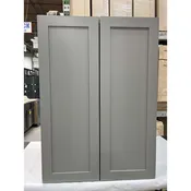 30×42 GREY SHAKER WALL CABINET