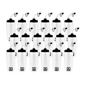 1 Liter Sports Water Bottle with Straw – 18-Pack