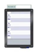 Clarity™  Glass Insert-able Dry Erase Board, 4 sizes