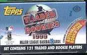 1999 TOPPS TRADED BASEBALL FACTORY SET CASE 30CT CASE (JOSH HAMILTON ROOKIE AND POSSIBLE AUTO)