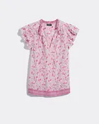 Adare Double Ruffle Top