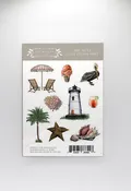 Beach Clear Sticker Sheet