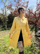 Vintage 1960’s Golden Sun Coat