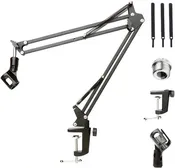 ASM-5 | Microphone Scissor Arm With Desk Clamp | Movo