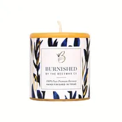 Burnished Beeswax Pillar Candles