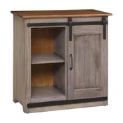 32" Barn Door TV Cabinet