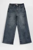 Girls Billie Butterfly Print Jeans