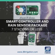 Smart Controller and Rain Sensor (7 Stations or Less)