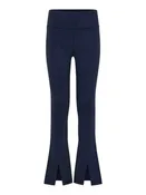 Adele Split Flare Leggings - Navy