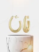 No Stone Earrings