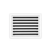 12 Inch - 7 Slot Linear Slot Diffusers - Modern AC Grilles - White