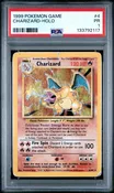 1999 Pokémon Charizard Holo Base Set #4/102 PSA 1