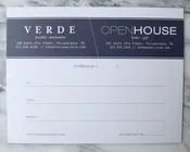 Verde / Open House Gift Certificate