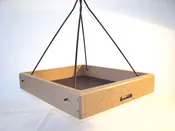 16×13 Recycled Hanging Tray with Black Steel Rods