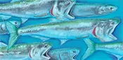 "2 Eyes and a Wiggle" Original Acrylic Painting