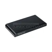 1×4 HDMI Splitter supports up to 4K(UHD) resolution, 3D pass-thru, HDCP compliant