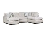 2-Piece Sectional with Double Chaise