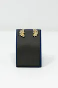 Diamond Fan in Yellow Gold