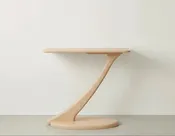 Cantilever Console Hall Table - Maple