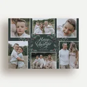 Botanical Collage Holiday Card