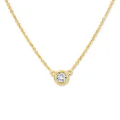 0.25 Carat Diamond Solitaire Pendant