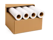 20lb Inkjet Bond Plotter Paper (4-Roll Carton - 2" Core)