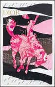26x40 Horse and Rider Art
