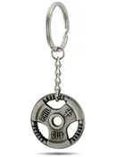 Antique Finish Grip Plate Key Chain-Phil.4:13