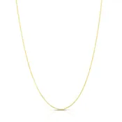1.1MM Cable Chain Necklace in 14K Yellow Gold, 16" Length