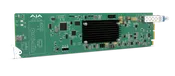 AJA 12G-SDI to HDMI 2.0 Conversion with ST Fiber Receiver
