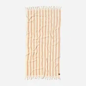 Cabana Fringe Woven Towel - Clay