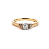0.23/0.28 CTW Diamond Engagement Ring