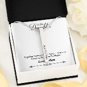 2 Sided Vertical Sided Pendent (from mom to daughter)