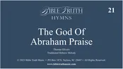 21 – The God Of Abraham Praise – Screen Display – DOWNLOAD
