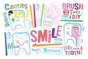 Dental Hygiene Pediatric Wall Mural