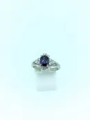 Diamond and Sapphire Ring 20442