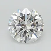 2.77 Carat F-VVS2 Round Lab Diamond