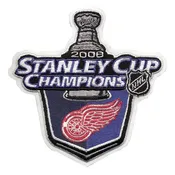2008 NHL Stanley Cup Final Champions Detroit Red Wings Jersey Patch