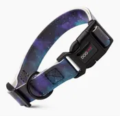 Biothane GALAXY / 15"-23", 1" Wide / Printed Dog Collar with Quick Release Buckle
