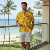 Aliens Among Us Resort Unisex Shirt by Jumper Maybach®
