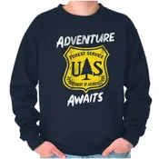Adventure Awaits Crewneck Sweatshirt