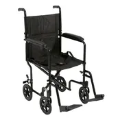 Drive Medical – 19″ Lightweight Transport Wheelchair