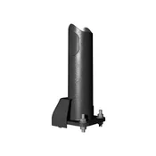 10' Tall, Round Tapered Fiberglass, Anchor Base Light Pole