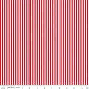 1/8" Stripe Red by Riley Blake Designs