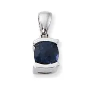 7mm Lolite Pendant