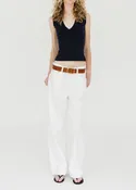 AGOLDE Low Slung Baggy Jean in Milkshake