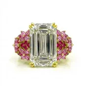 Emerald Pave Ring
