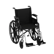 18″ LTWT W/C w/ Detach Arm S/A FTRTS